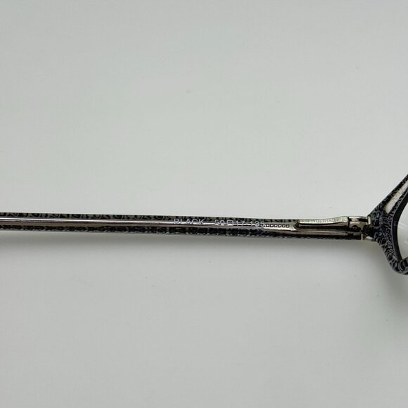 St Moritz Eyeglasses Eye Glasses Frames Cyber Z4 Black 50-17-135 - Picture 6 of 6